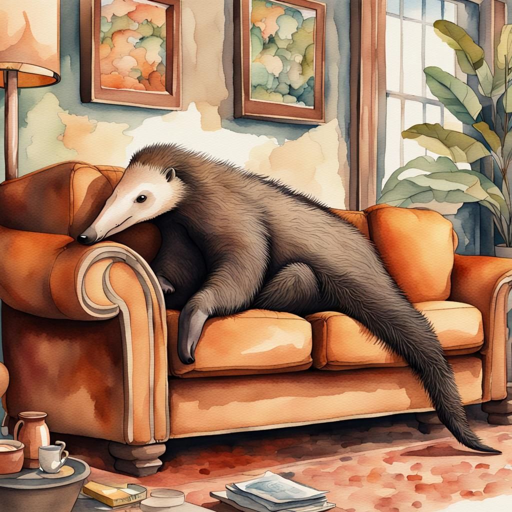 Anteater on the Couch