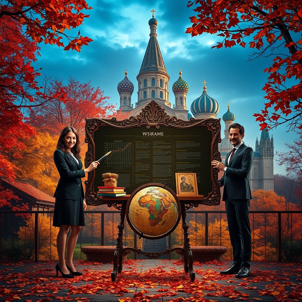 Kyiv Autumn Evening: Teachers and Symbols of Knowledge