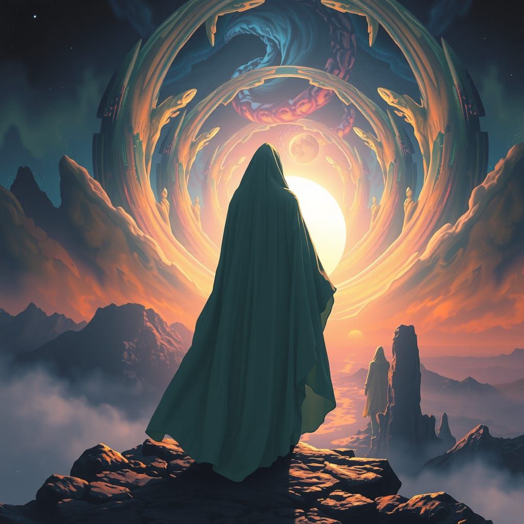 Ethereal Traveler at the Cosmic Threshold