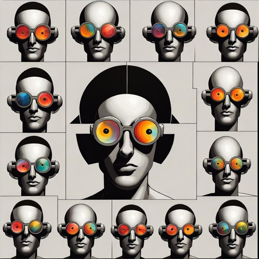 Abstract Transfinite Vision with Stereopsis