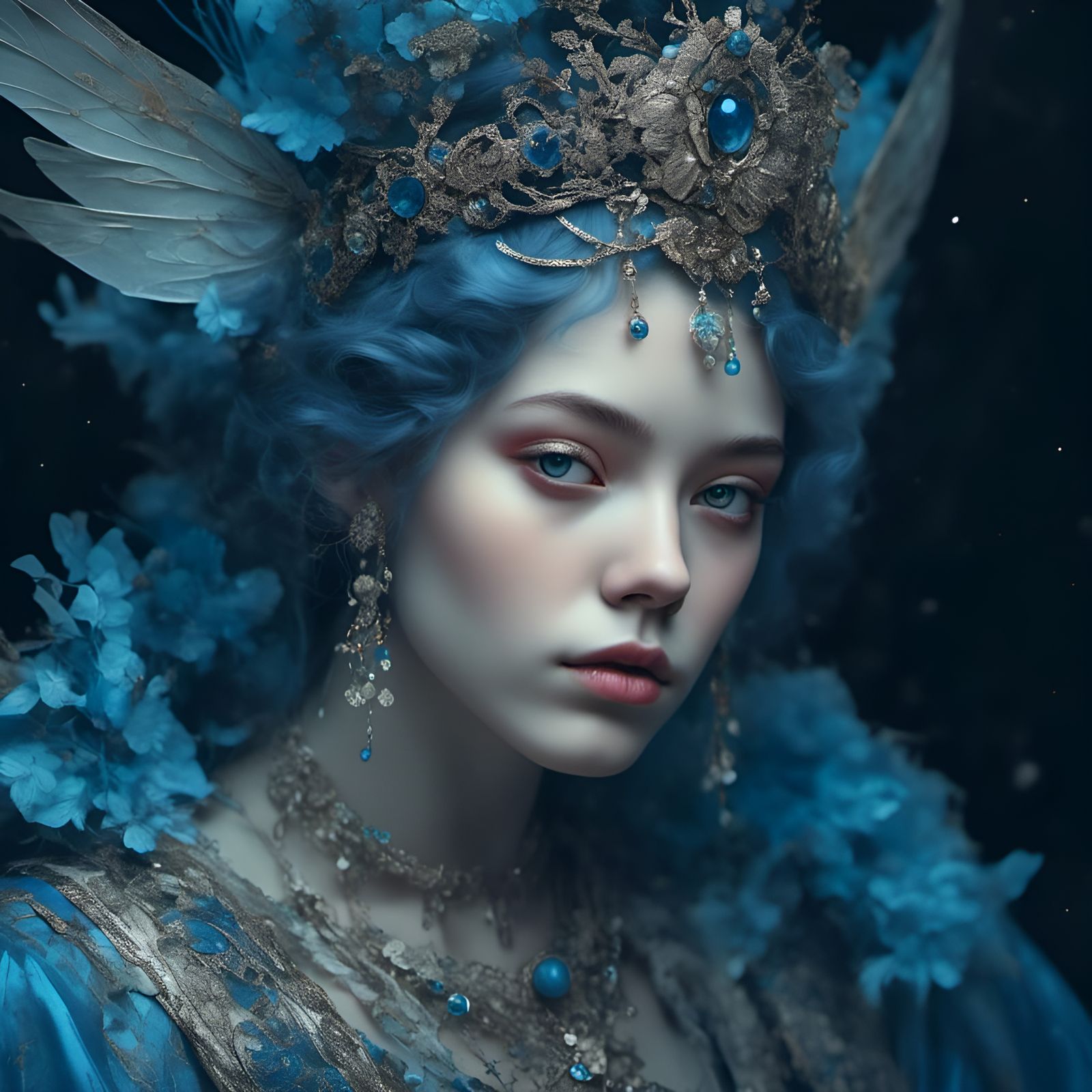 Beautiful Fairy Maiden in 3D Anime Style