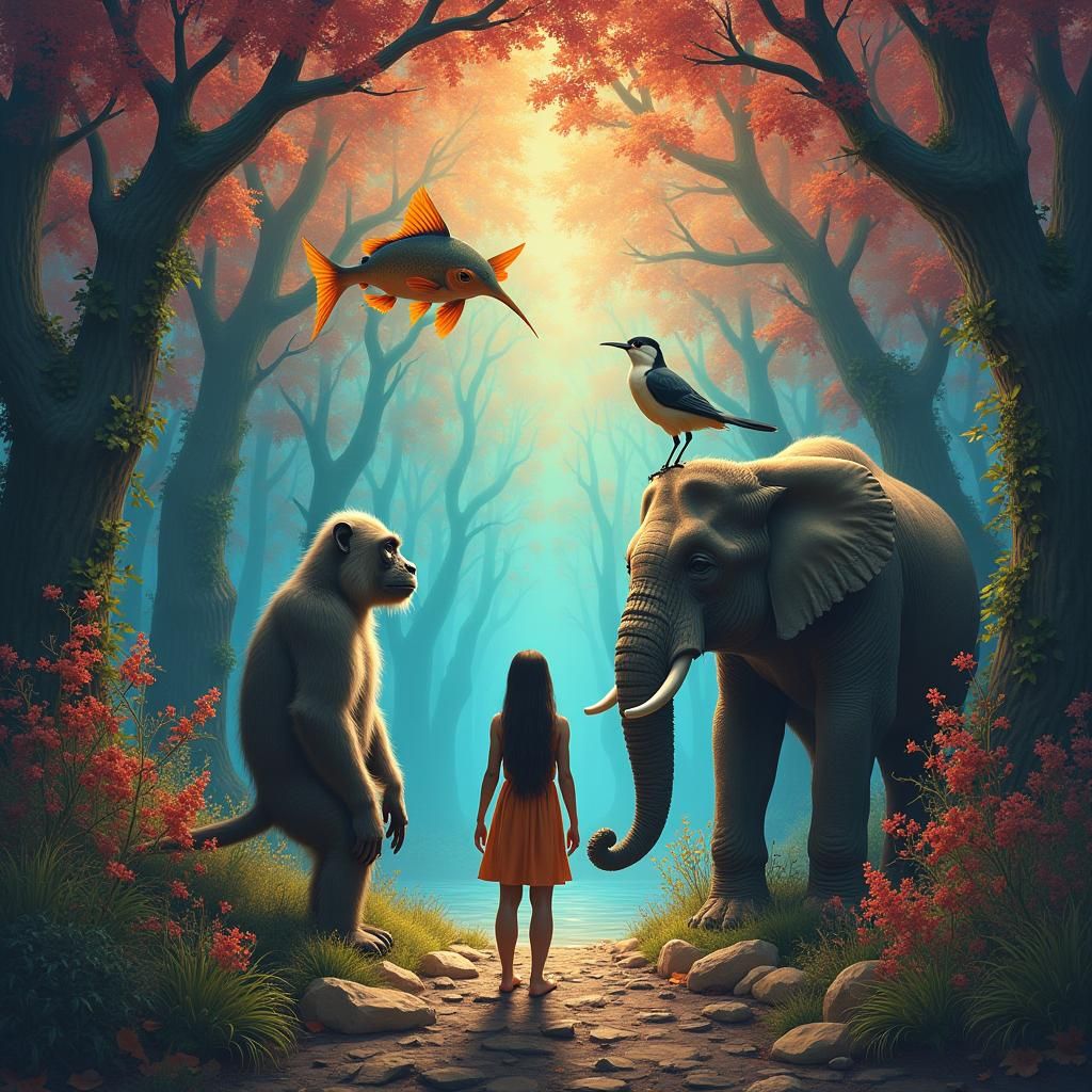 Harmonious Circle of Equality in a Fantastical World