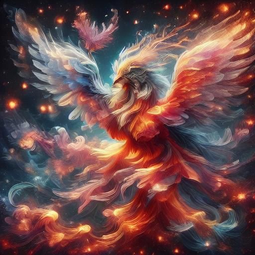 Rainbow Cemetery with Fairies and Butterflies