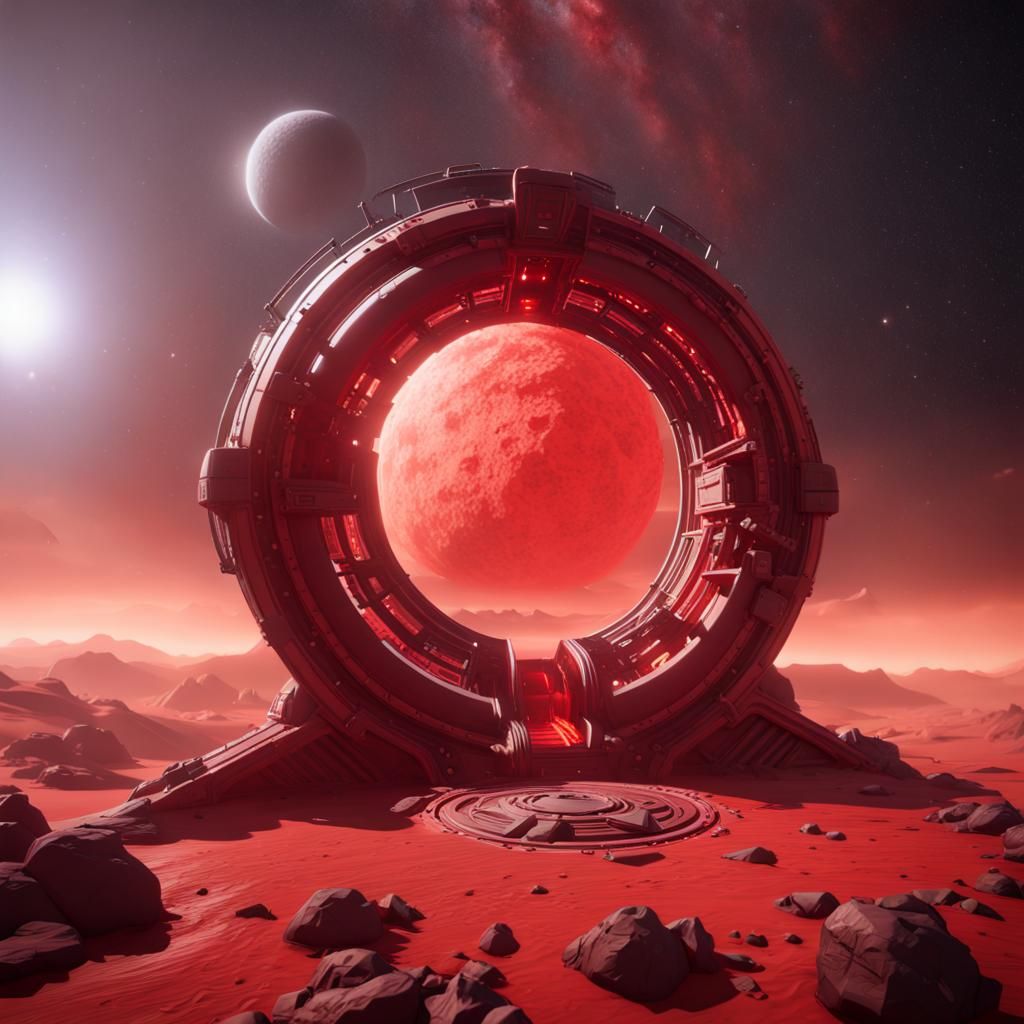 Stargate Portal, Alien Tech in Red Universe