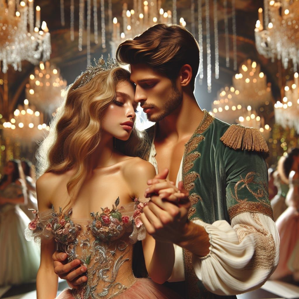Enchanted Dance: Fairy Prince and Leprechaun in Love
