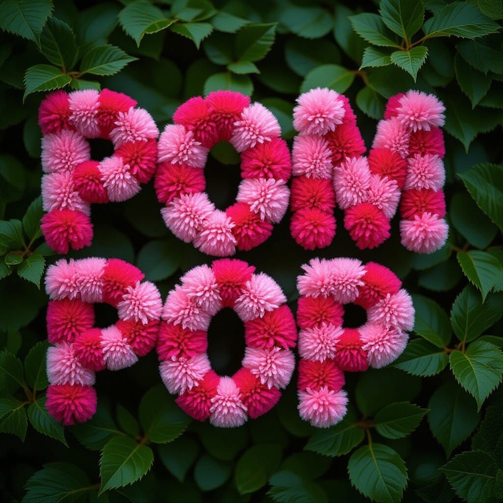 Bold Abstract Art: Pom Pom Pop