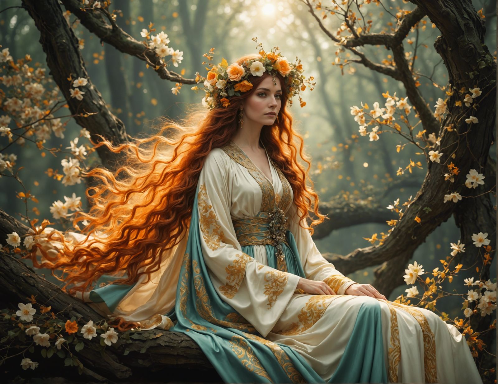 Beltane beauty in the forest