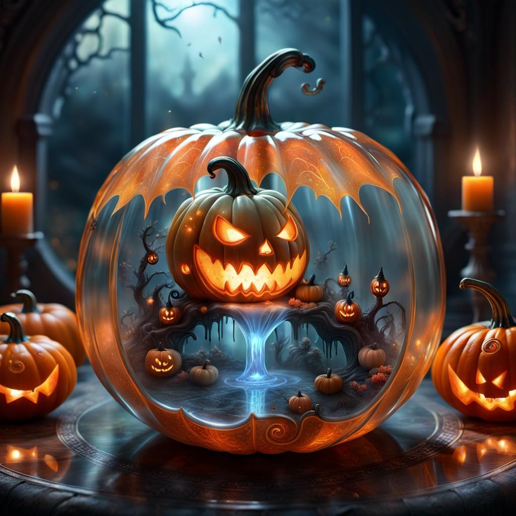 Halloween Jack-o-Lantern 2024 - 17