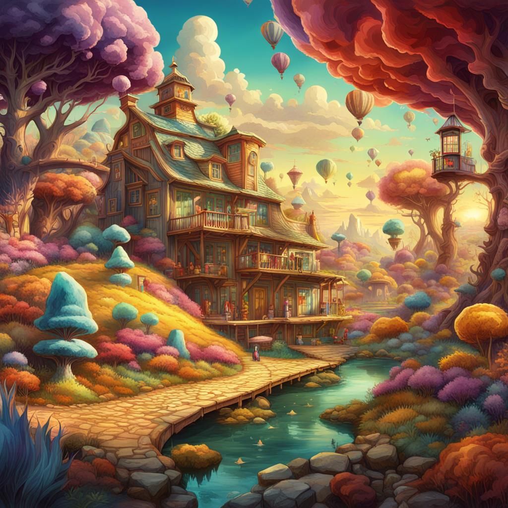 Alice in Wonderland: Dreamlike Watercolor Animation