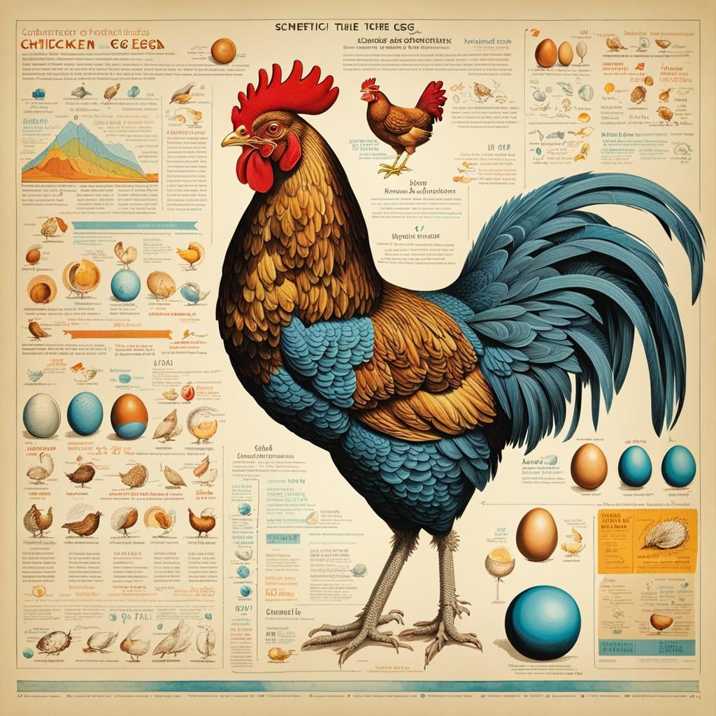 Chicken or Egg: A Detailed Scientific Chart