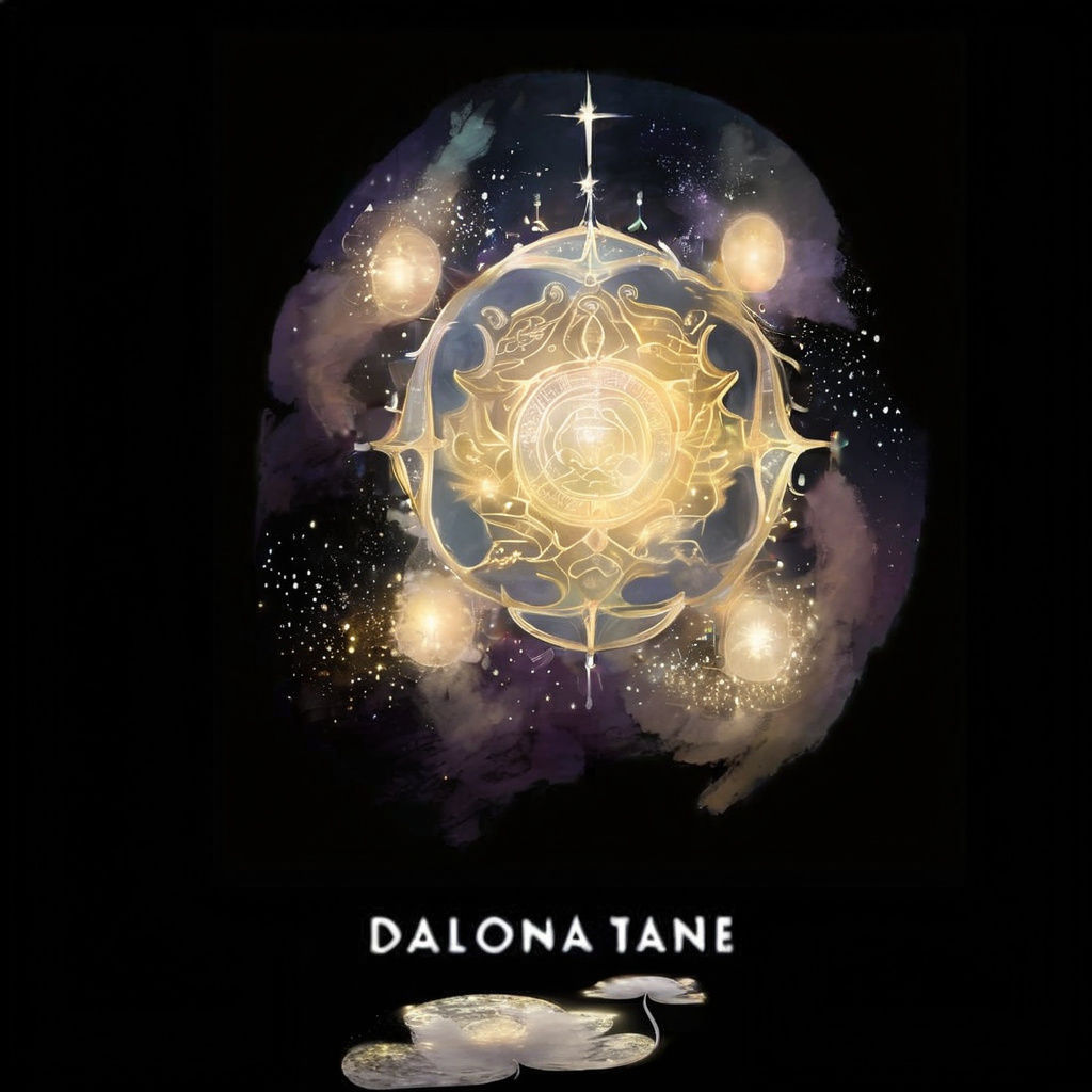 Dreamlike Fairytale Scene with Cryptic Message