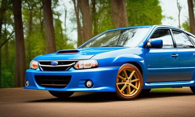 Subaru Impreza Blobeye: Professional Automotive Photography