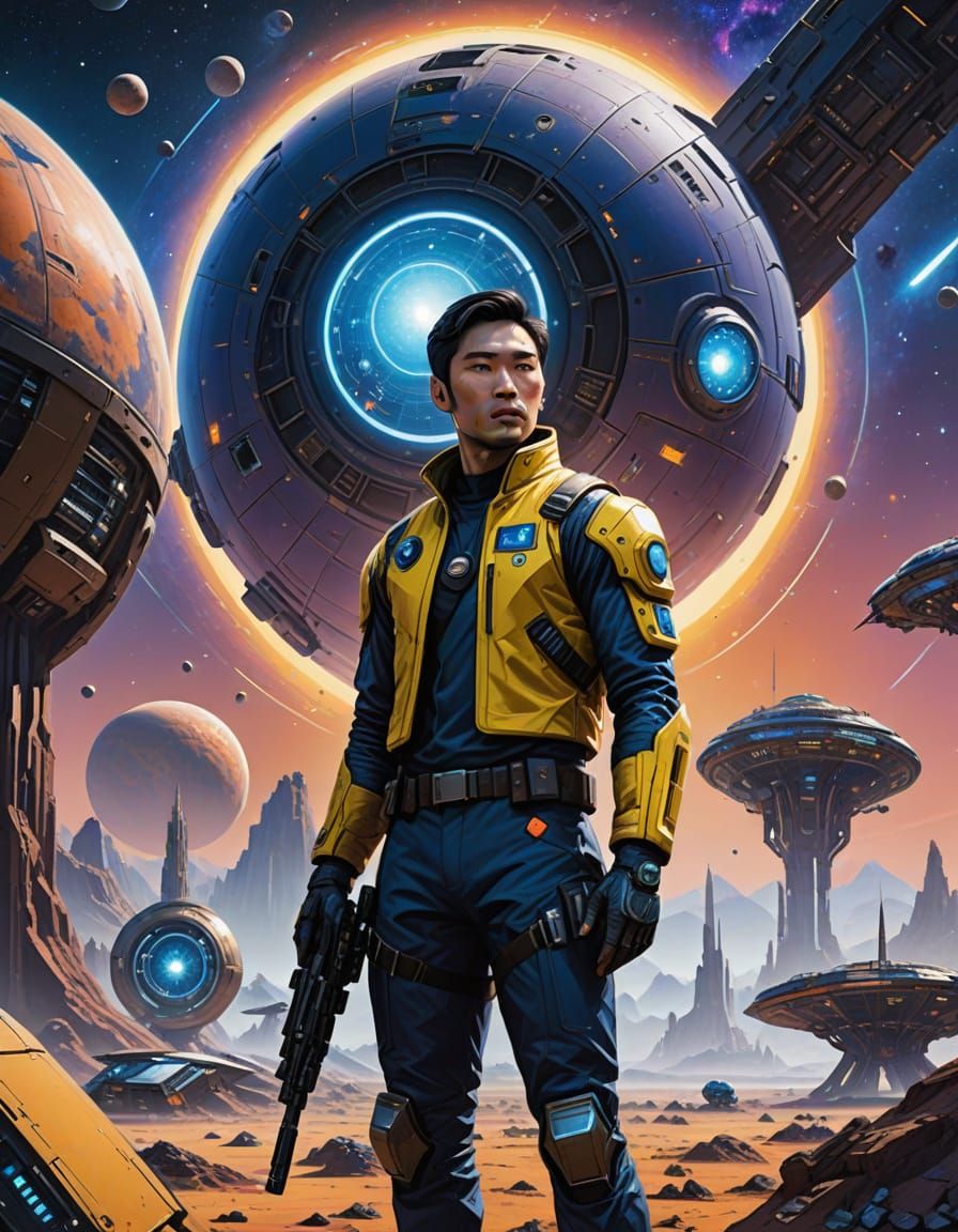 Space Frontier on Gliese 667 Cc: A Futuristic Human Settleme...