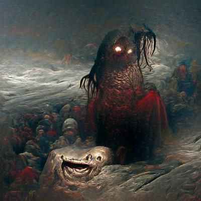 Terrifying Face of Hell Stares Outward