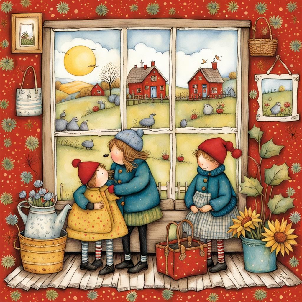 AI Image of a Cozy Home Interior