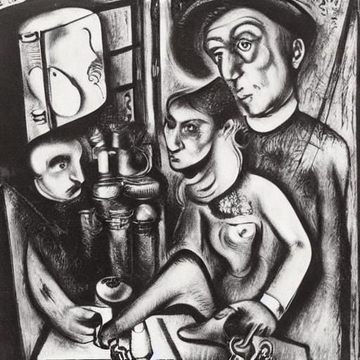 Locksmith Vasya's Divorce: An Expressionist Portrait