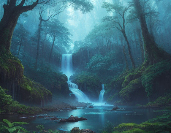 Enchanted Azure Realm