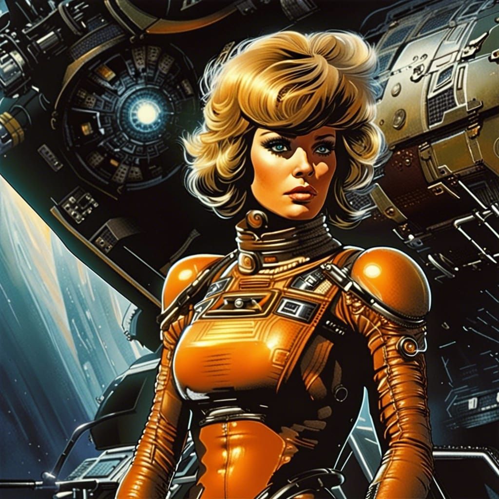 Chris Foss defining look of 70s sci-fi pilot