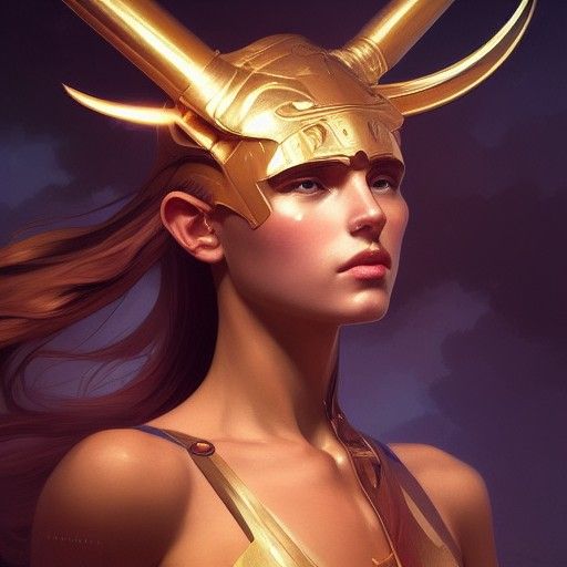 Sagittarius Portrait in Hyperdetailed Lighting