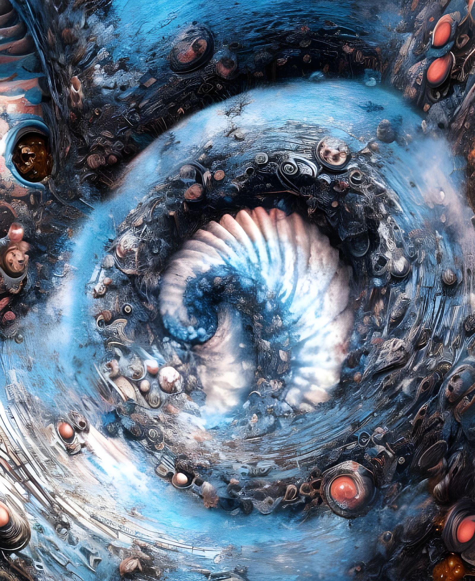 Geometric Abstract Art in 8K Resolution