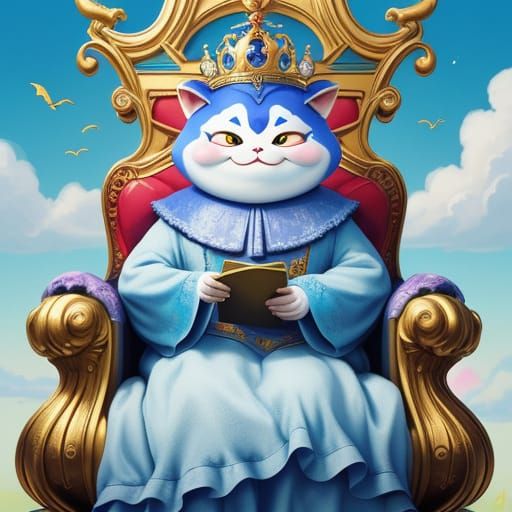 Whimsical Royal Tubby Custard Reigns Supreme in Vibrant Digi...