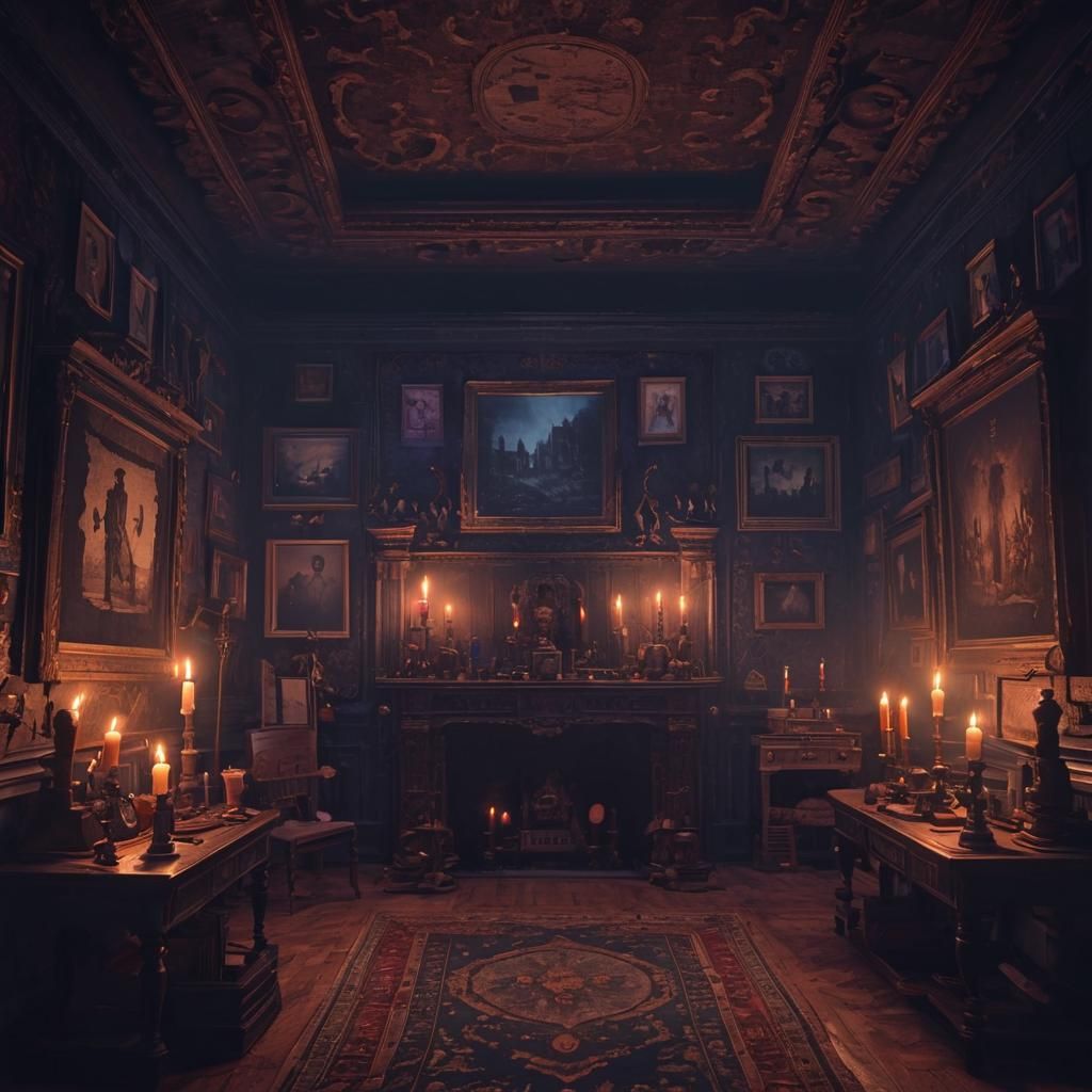 Cursed Artefacts in 8-Bit Pixel Art Museum