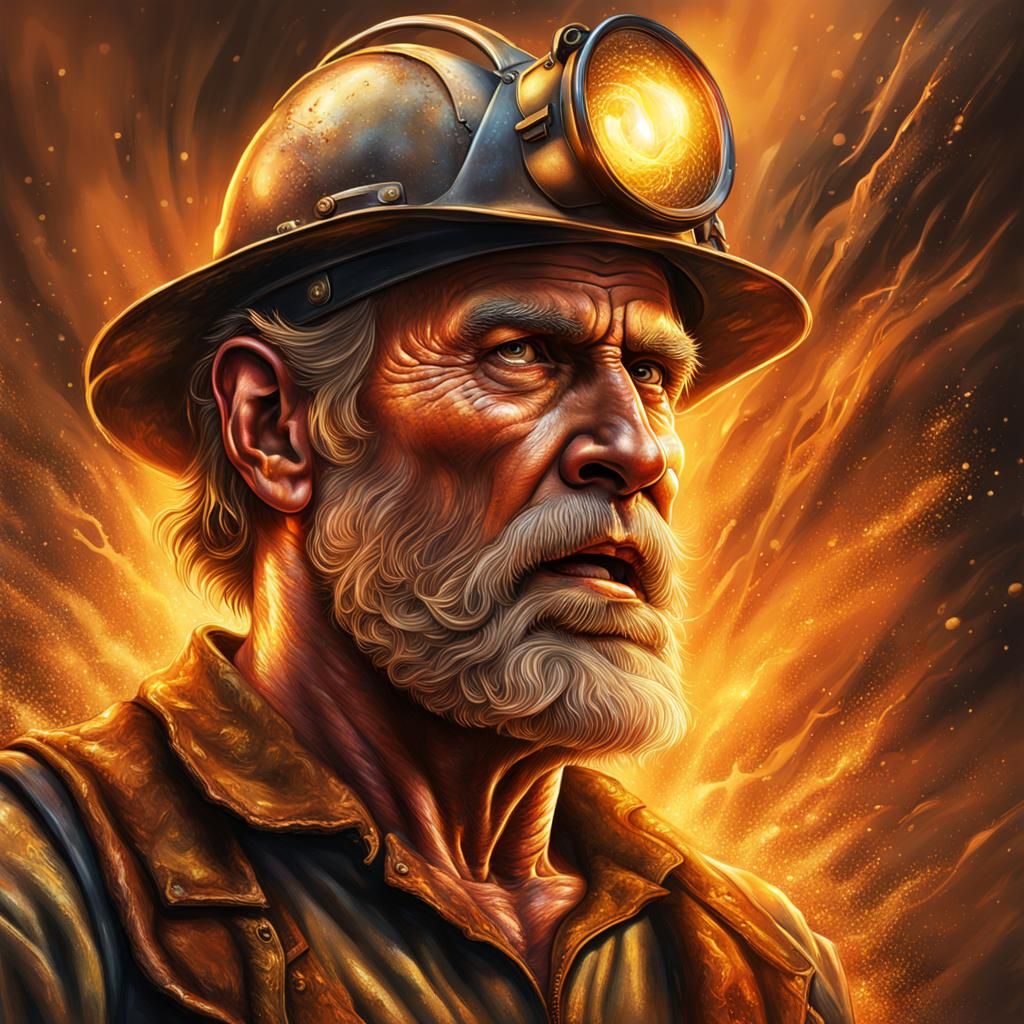 Gold rush miner
