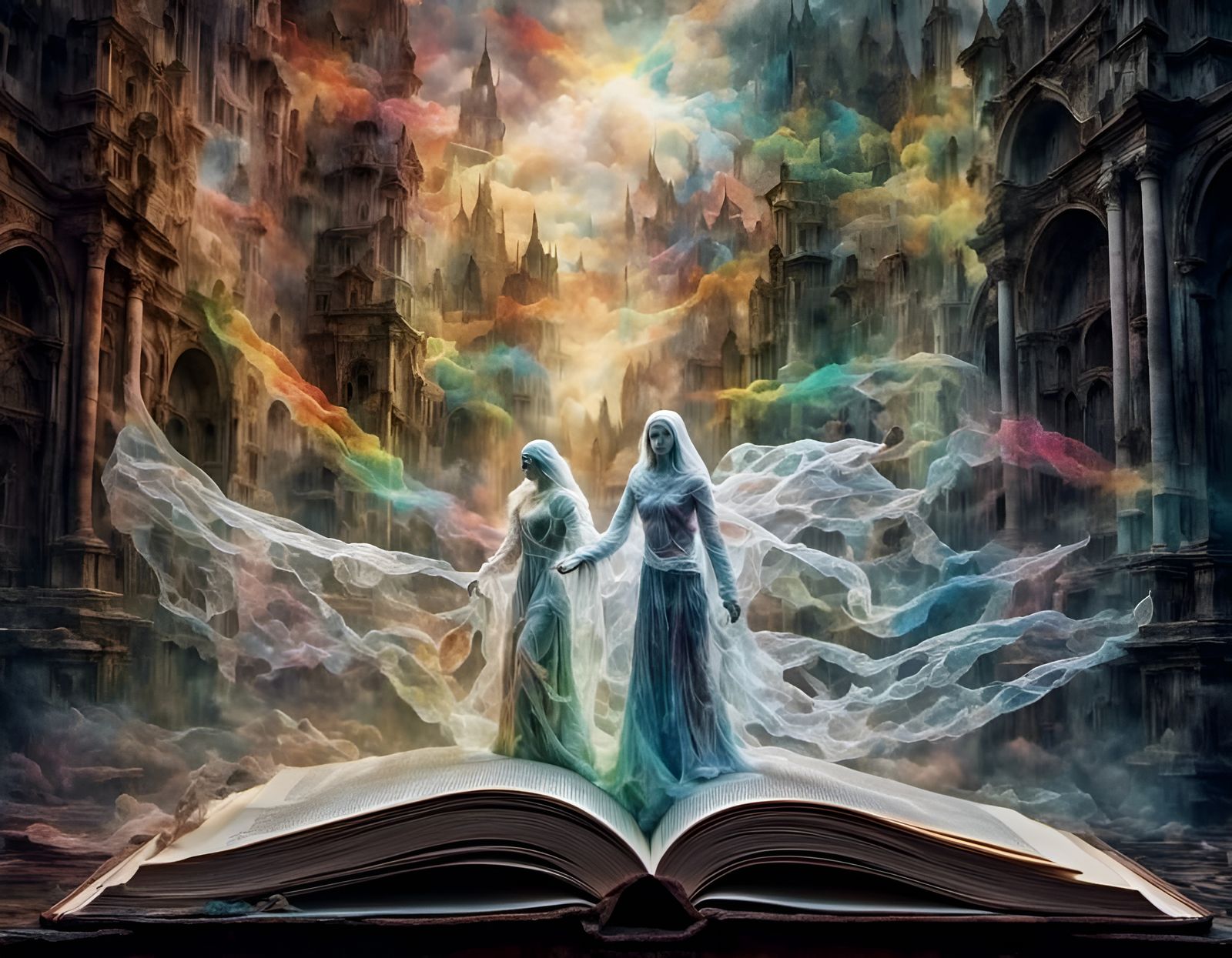 Rainbow Warrior Emerges from Fairy Tale Book