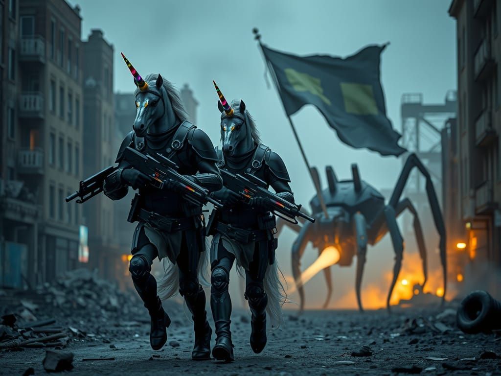 Assault of the Unicorn Warriors