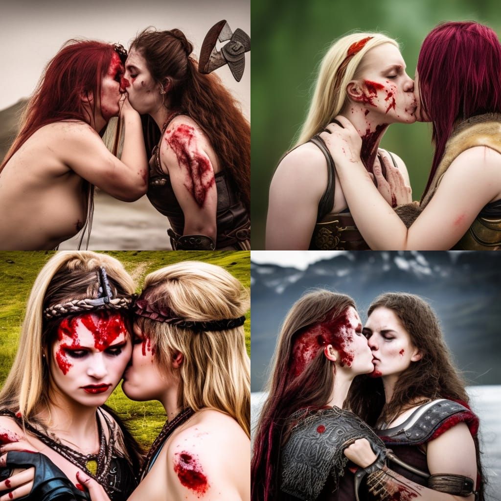 Bloody Kiss: Viking Women in Love