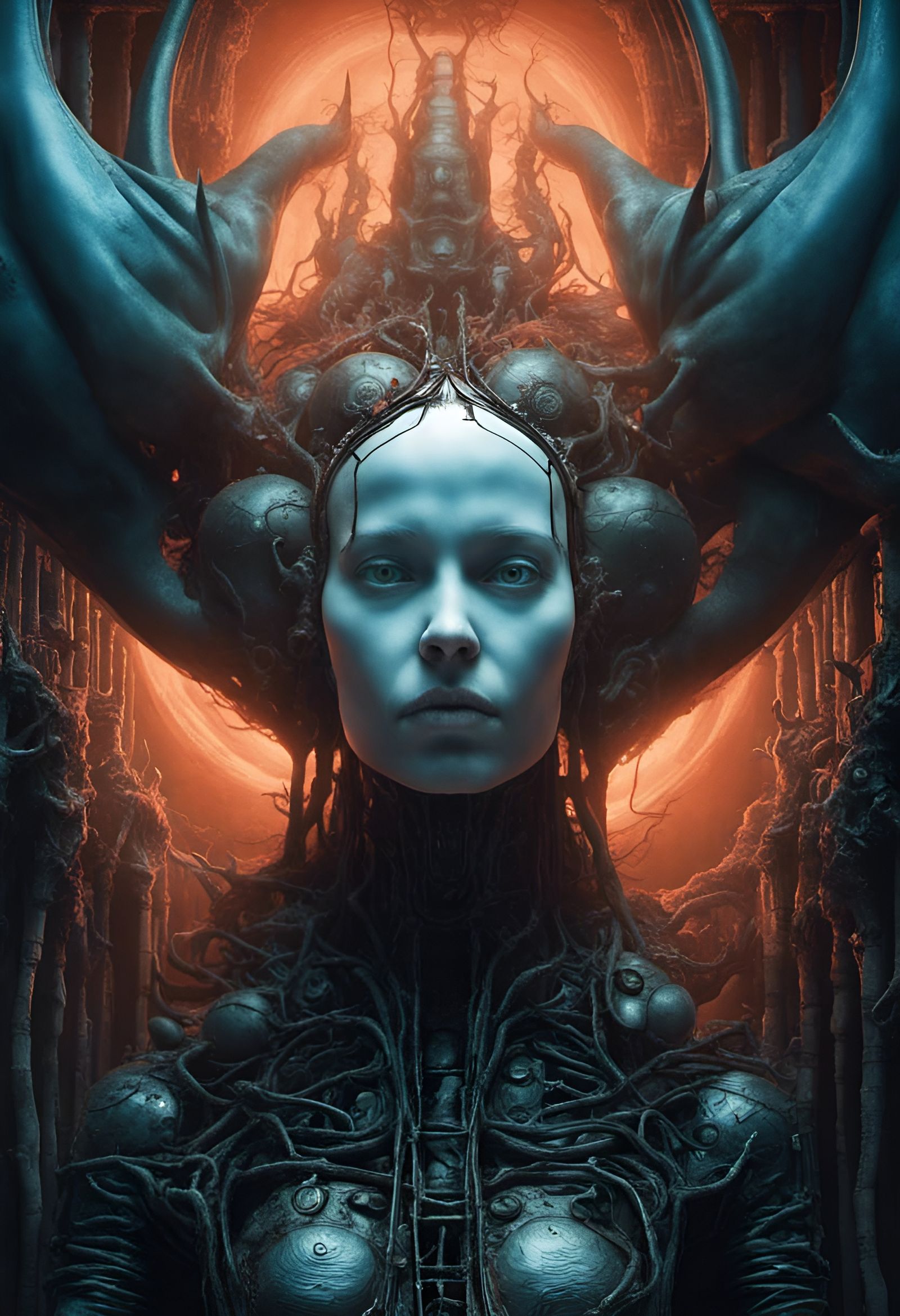 Emotional AI: A Surreal 3D Rendering