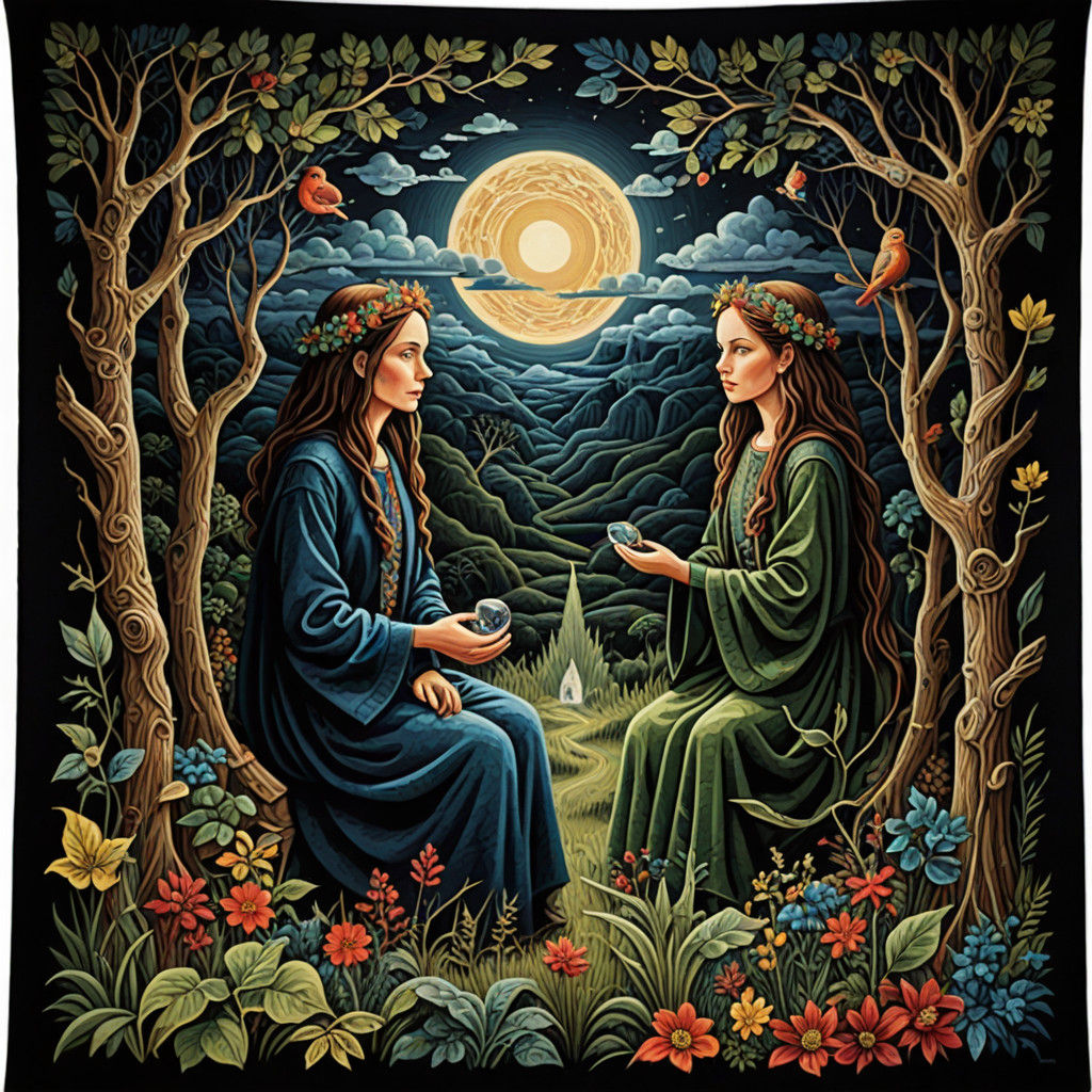 Surrealist Tapestry Weaves Enchanting World of Hidden Fantas...