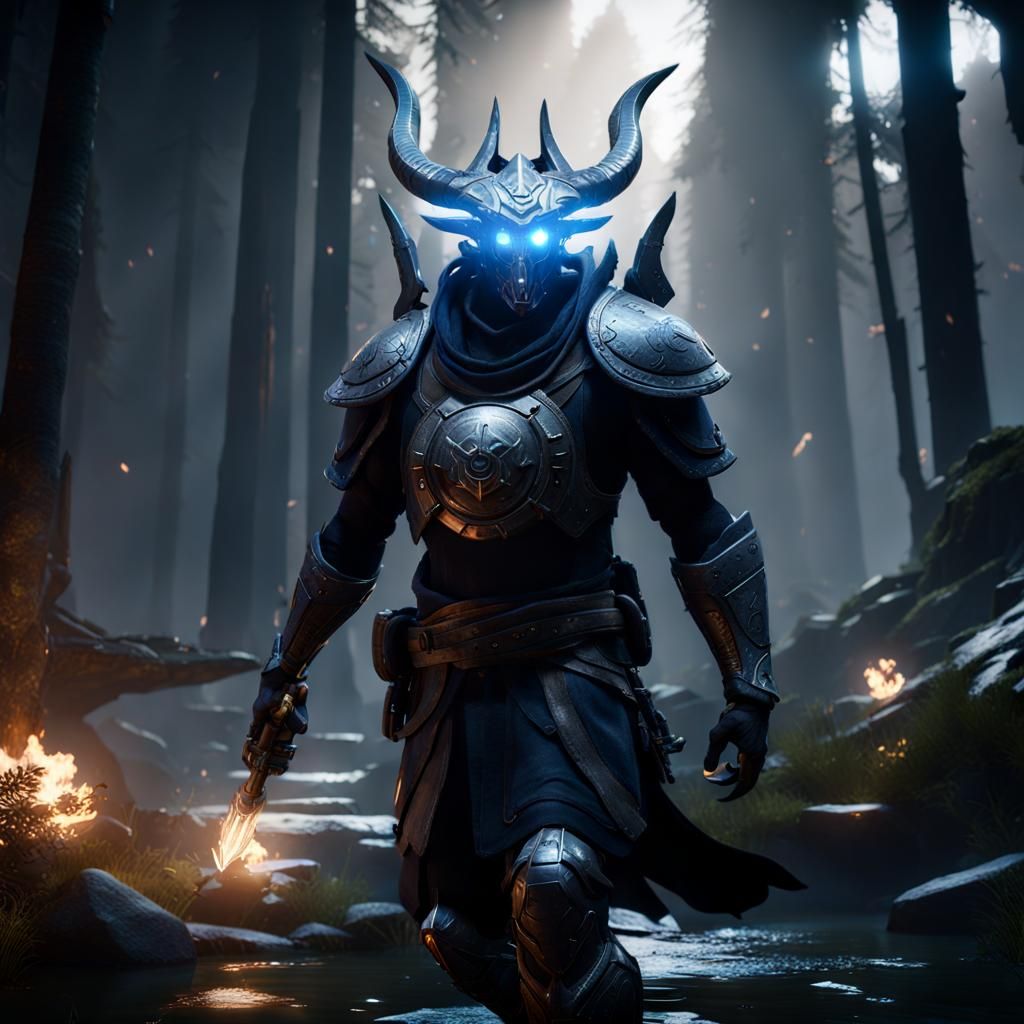 Stargate SG-1 Ori in 3D Cinematic Style