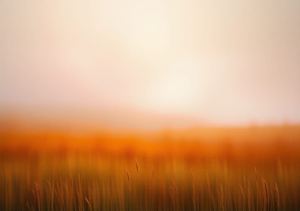 Abstract Color Field Landscape as Rothko-Style Painting