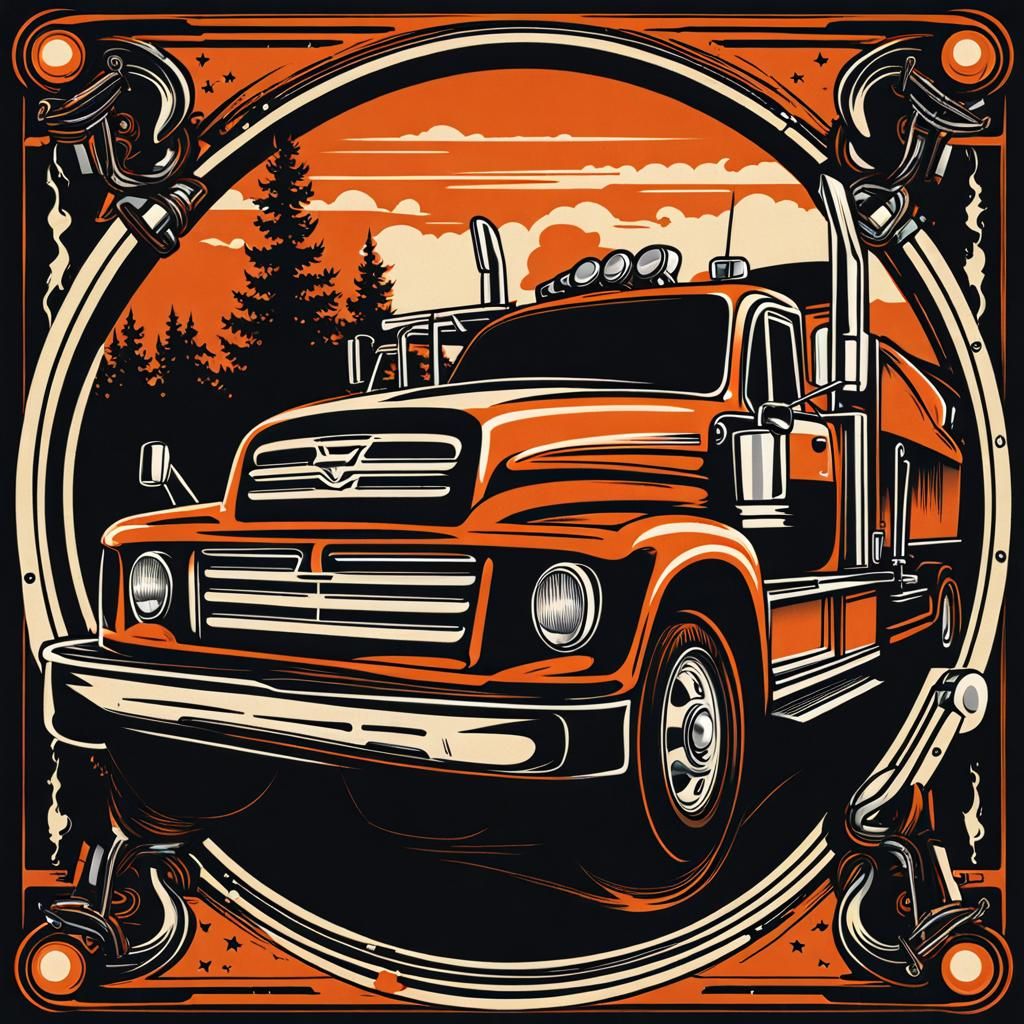 Simple Tow Truck Logo Design