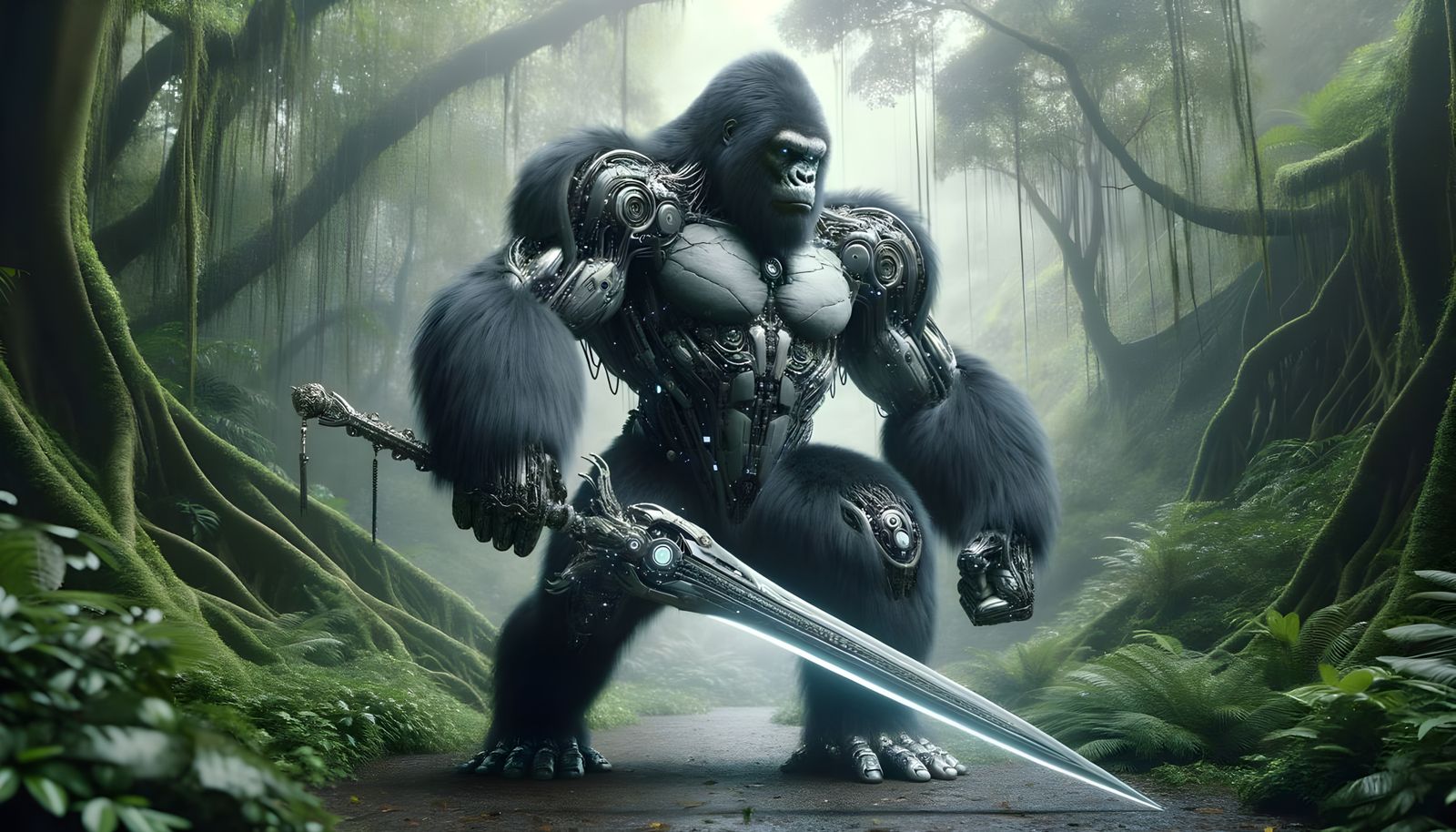 The Swords of the Silverback Clan