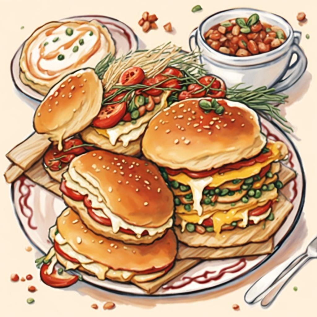 AI Generated Food Image