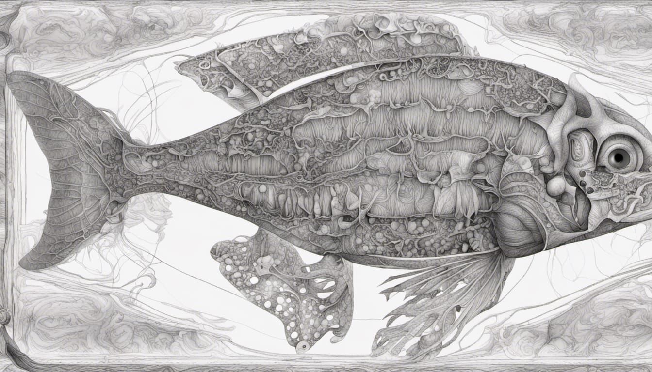 Complex Fractal Club Sandwich with Marine Elements