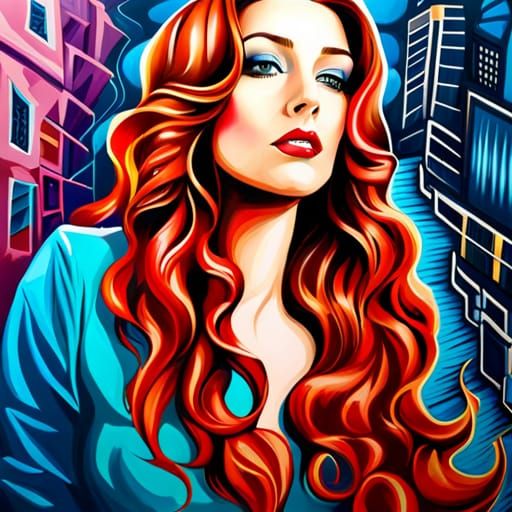 Trapped Beauty: Graffiti Art in a Tower