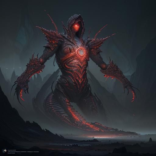 Andromeda Vascular Disease: Detailed Matte Painting