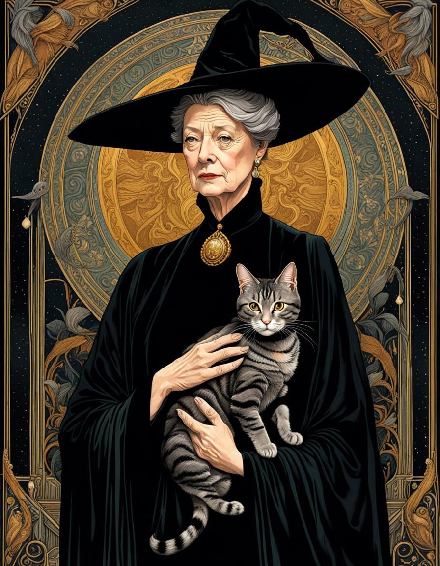 McGonagall - Tarot Card Series