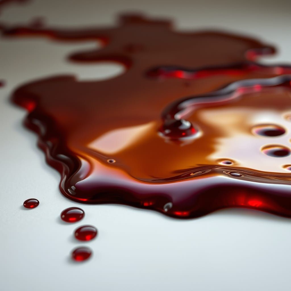 Velvety Red Wine in Warm Tuscan Light