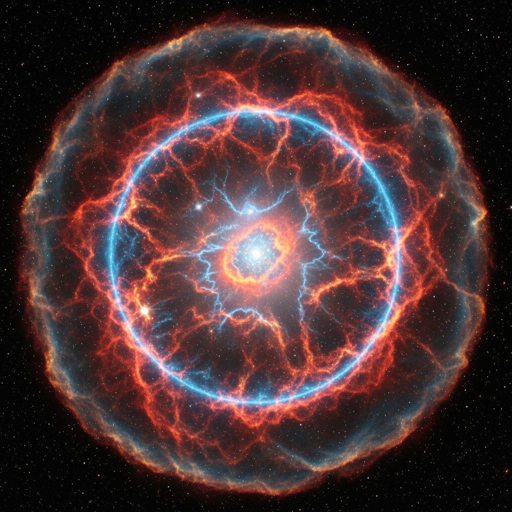 Supernova Explosion Reveals Stellar Remnants