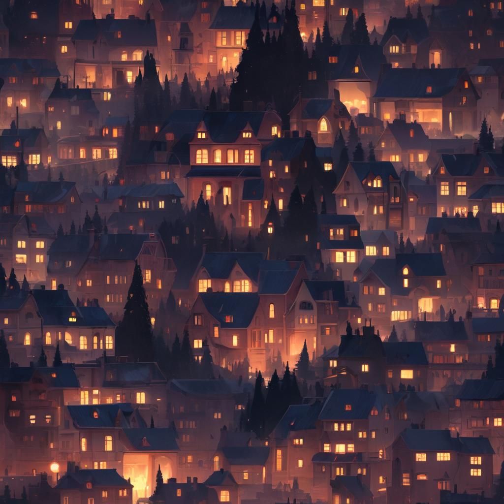 Detailed Grimdark Scene in Retro-Futuristic Style