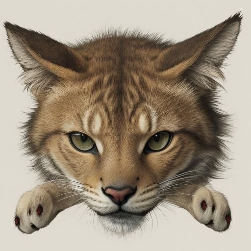 Minimalist Line Drawing on White Background