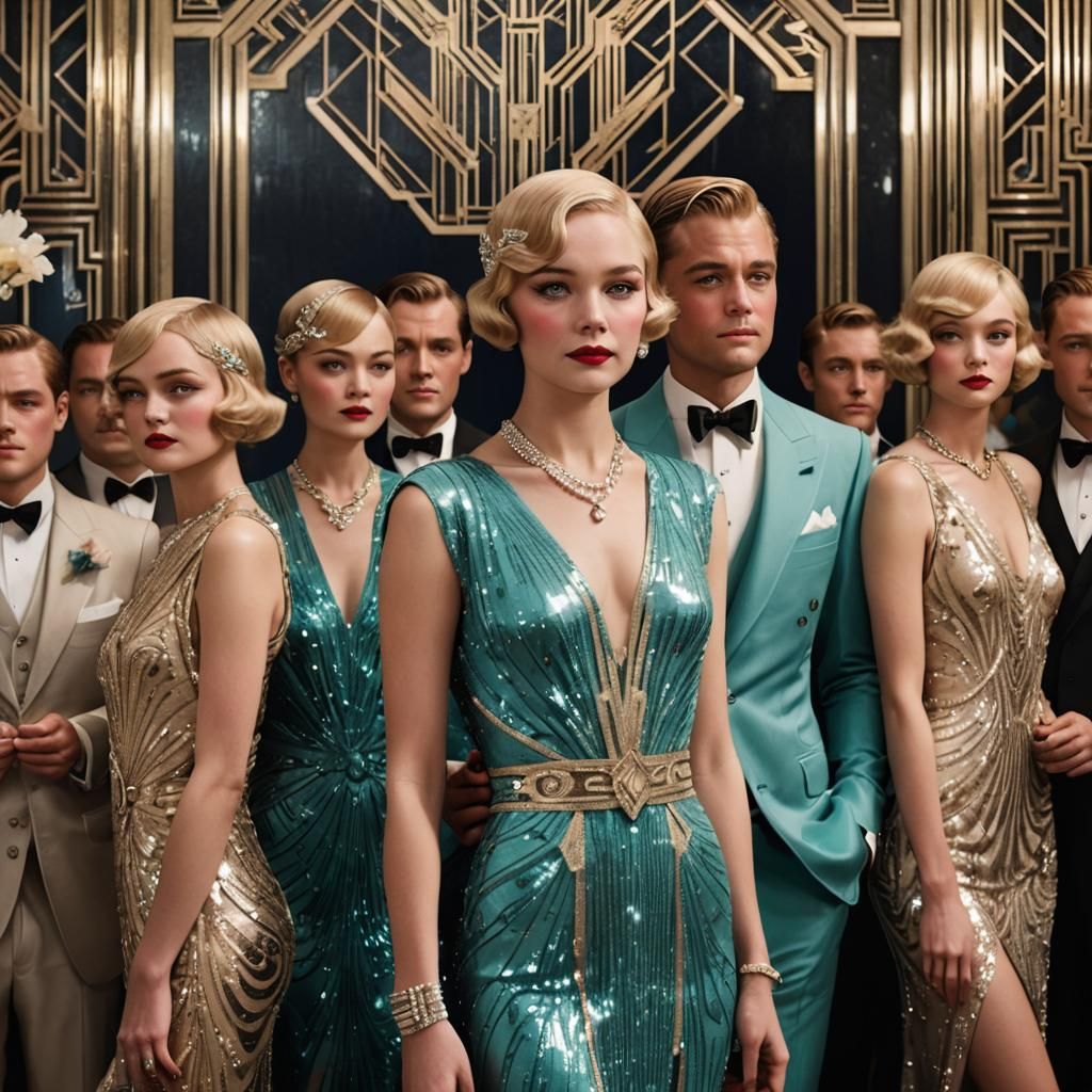 Great Gatsby Party in Art Deco Style