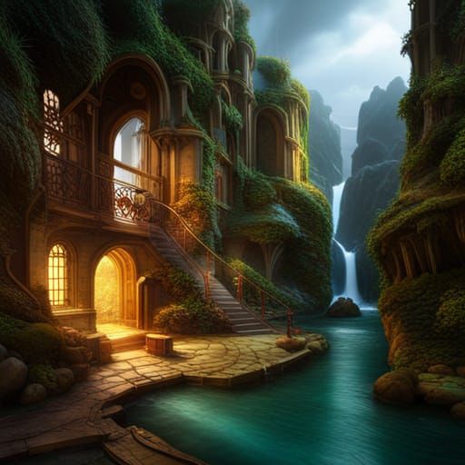 Detailed Matte Painting in Unreal Engine 5