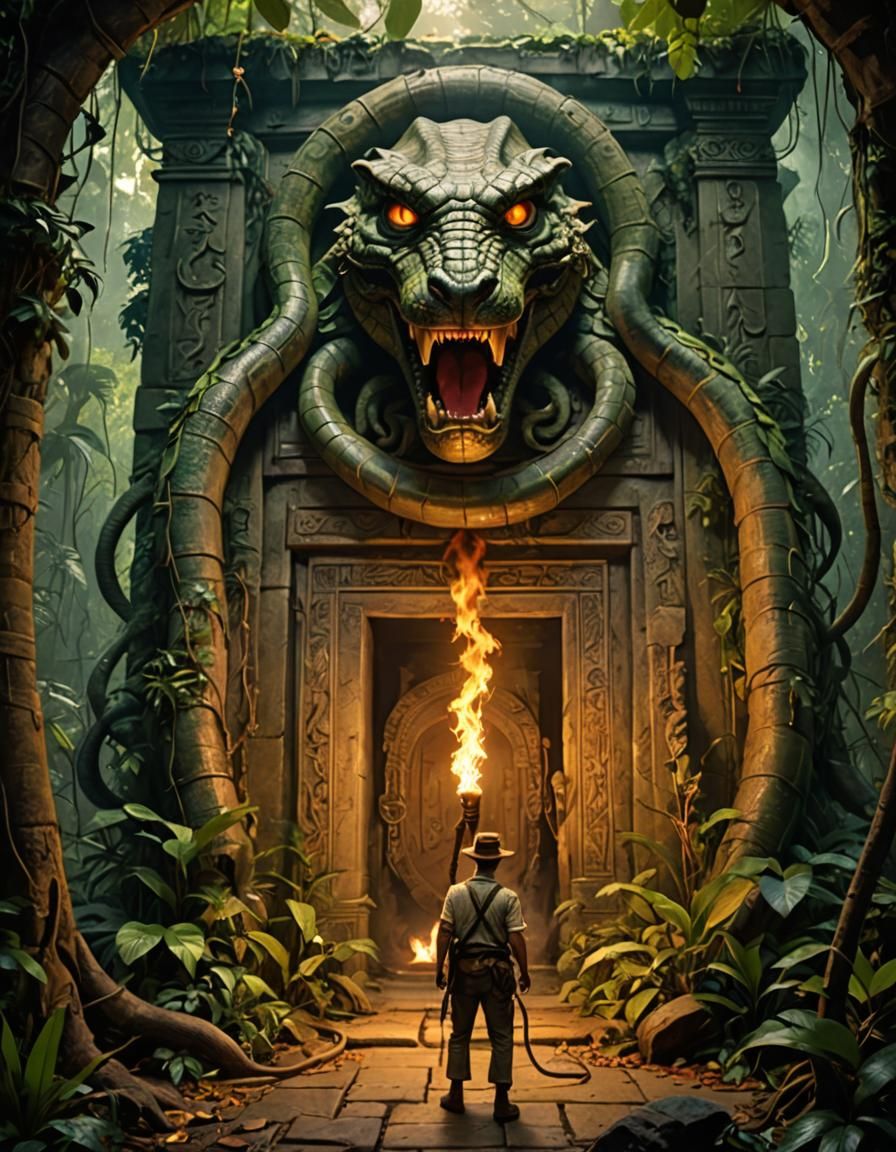 Jungle Temple Guardian: Serpent Doorway