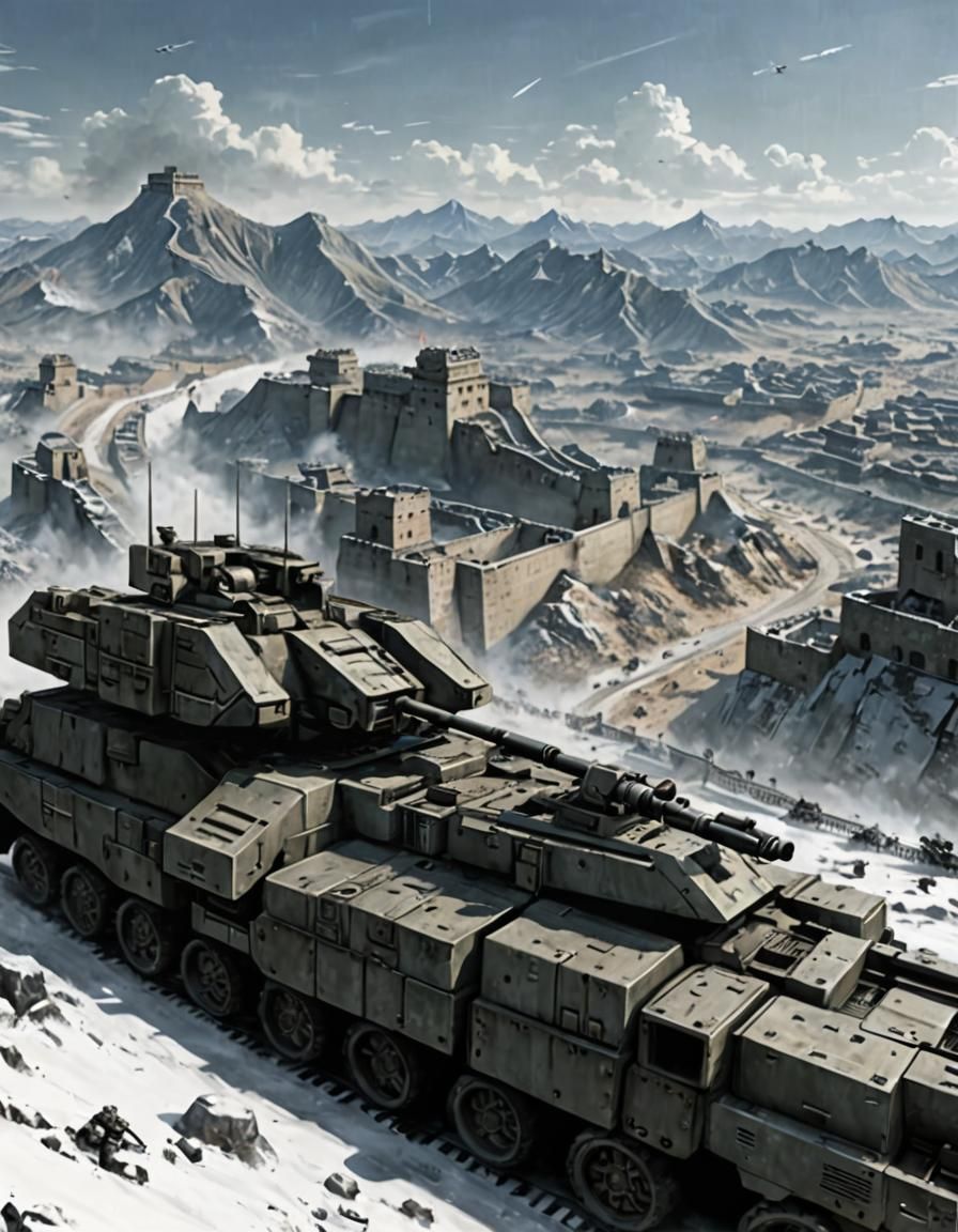 Armored Core Great Wall: Heavily Armed Land Fortress