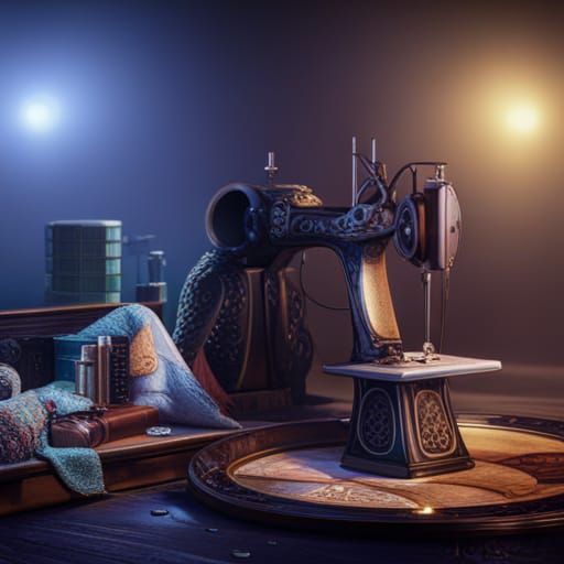 Victorian Sewing Machine